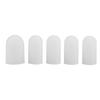 5pcs Silicone Finger Protector Thumbs Cover Fingertip Gloves for Heat Cooking Baking Barbecue B