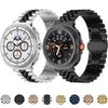 Металлический ремешок для Samsung Galaxy Watch 8 40мм 44мм/8 Classic 46мм Браслет из нержавеющей стали для Galaxy Watch Ultra 47мм Ремешок
