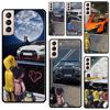 Boy Girl See Cool Sports Car Drift For Samsung Galaxy S22 Ultra S20 S21 FE S10 S10e S9 Note 10 Plus Note 20 Ultra Phone Case
