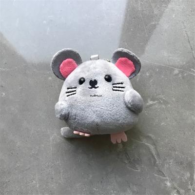 Маленький, около 8 см. Плюшевая игрушка мышь, Мягкая игрушка, Брелок мышь, Кукла, Свадебный подарок