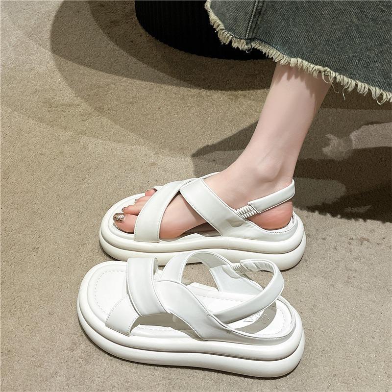 Ladies' Summer Thick Bottom Beach Roman Sandals