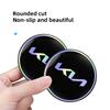 CLFW1 2Pcs Silicone Car Coaster Laser Vehicle Anti-slip Pad Water Cup Slot Mat For Kia KN GT-Line Sportage Ceed Rio Picanto Sorento