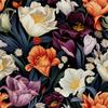 Outdoor Dekostoffe Oxford - Motiv Blumen I Dx5522
