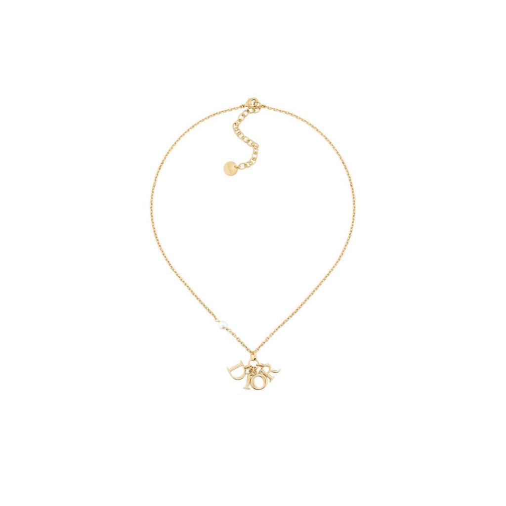 Dior Ожерелье из латуни и смолы для женщин N1680DVORS-D301
