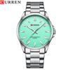 CURREN New Top Business Men's Watch Waterproof Simple Personality Steel Band Quartz Watch Couple Watch