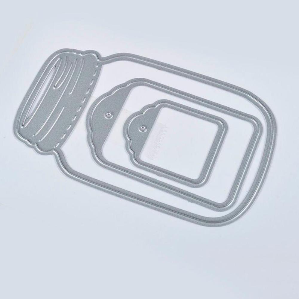 3 шт., штампы для резки бутылок желаний, трафарет, скрапбукинг, альбом, бумажная карта, ремесло, сделай сам