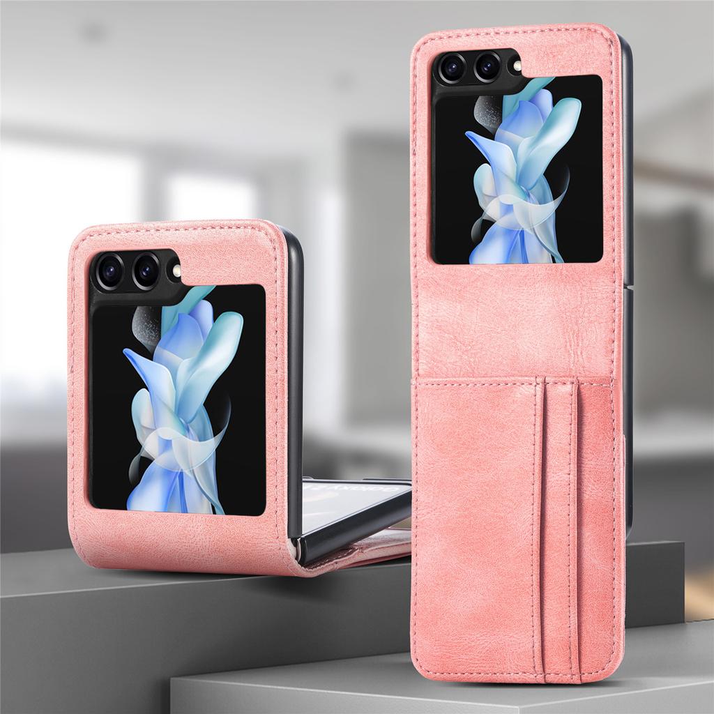 Чехол-кошелек для Samsung Galaxy Z Flip7 Flip5 5G Flip6 Flip 5 7 6 Flip4 Flip3 Flip2 Flip 4 3 2 1 Держатель для карт Кожаная сумка