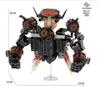 Titan Clockman and TV Man Figurine Building Blocks Set