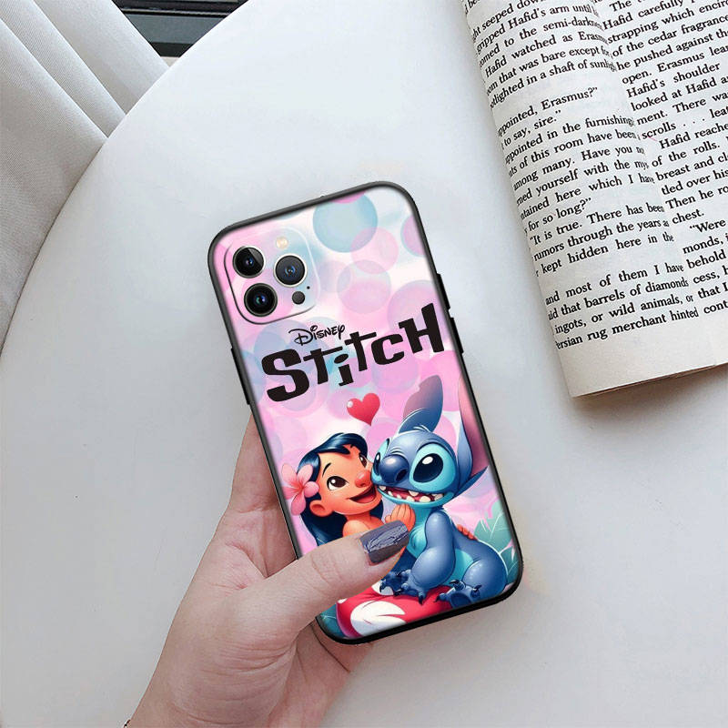 Чехол для телефона ED32 Lilo Stitch для iPhone 6 6s 7 8 11 12 13 14 15 XS Pro Max XR X SE Samsung S20 S21 S22 S23 S24 FE Ultra Plus Lite S21S A55