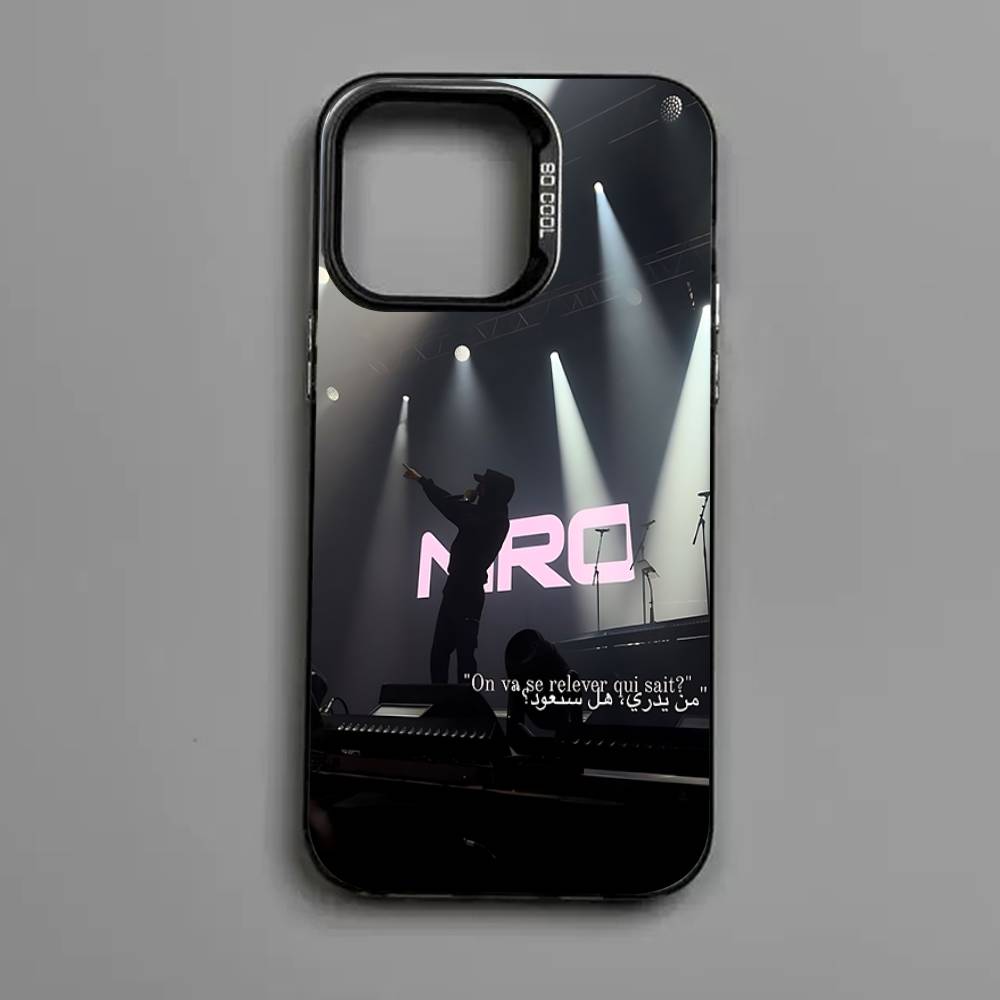 N-NIRO OX7 Phone Case for iPhone 17 16 Plus Pro Max 15 14 13 12 11 Matte Colorful Covers