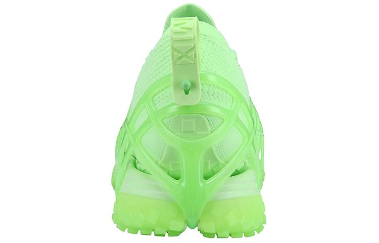 Li Ning Смешанная ткань ACE Нескользящие Износостойкие Низкие Повседневные Туфли Женские Флуоресцентный Ледяной Зеленый AZGS030-2