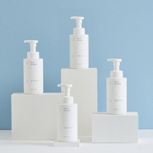 Life Workshop Ароматизатор для порошка для мытья рук, 500 мл + сменный блок, 400 мл x 2 шт., 1 комплект