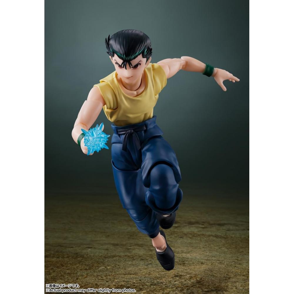 SHFiguarts Yu Yu Hakusho Yusuke Urameshi примерно 145 мм окрашенная подвижная фигурка из ПВХ и АБС