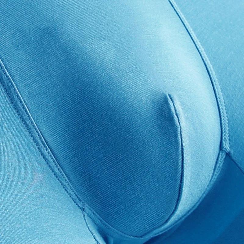 MiiOW 3 шт., мягкие шелковистые мужские трусы-боксеры из модала 7A, антибактериальные хлопковые мужские трусы, мужские трусы-боксеры с градиентом цвета