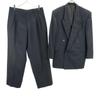 Wool Striped Pattern Double Suit Setup M48-35/M48-35-85 Studio Men's Used