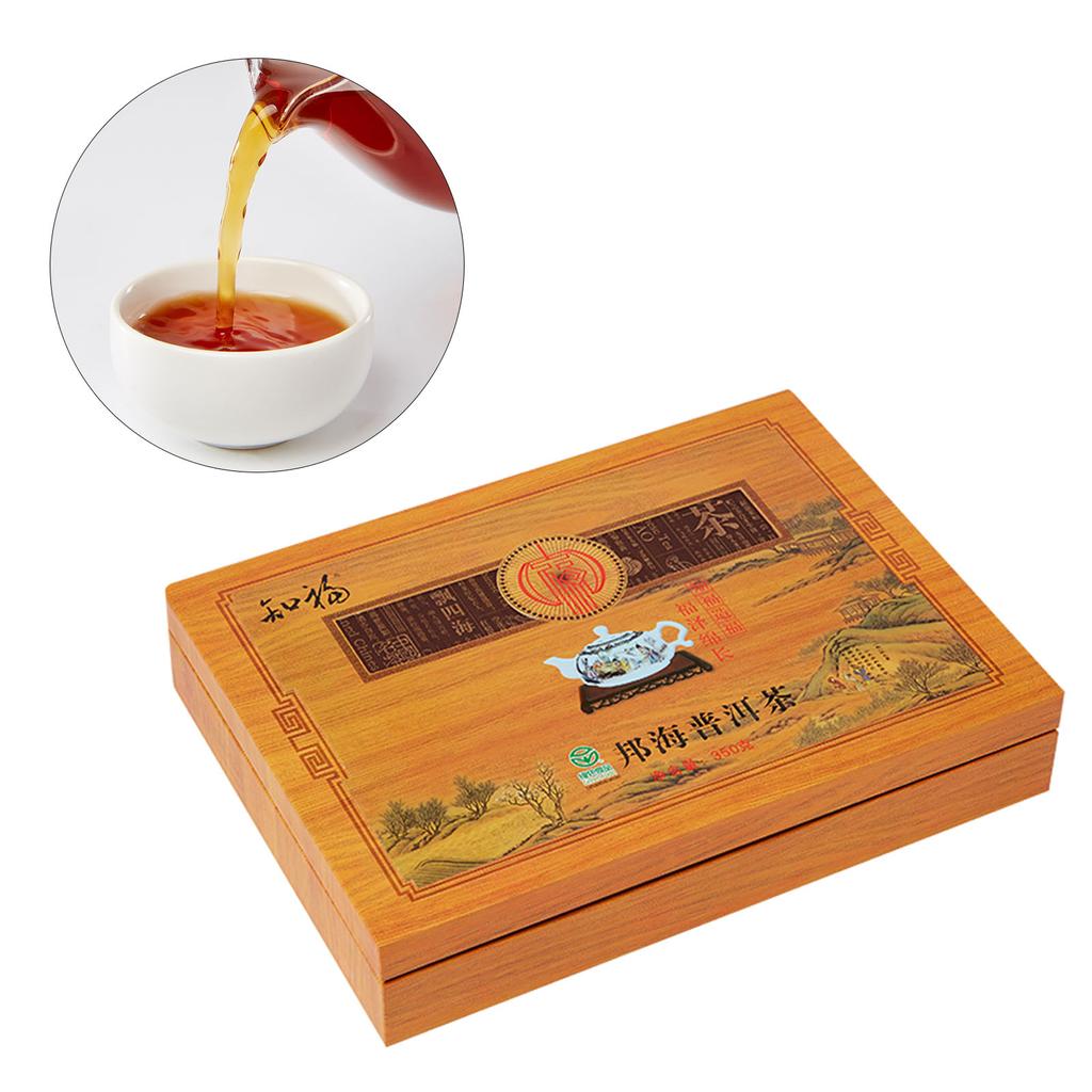 350 г Юньнаньский чай Пуэр Пуэр Чай Пуэр Китайский чай Выдержанный чай Древние деревья Подарочная коробка для чая