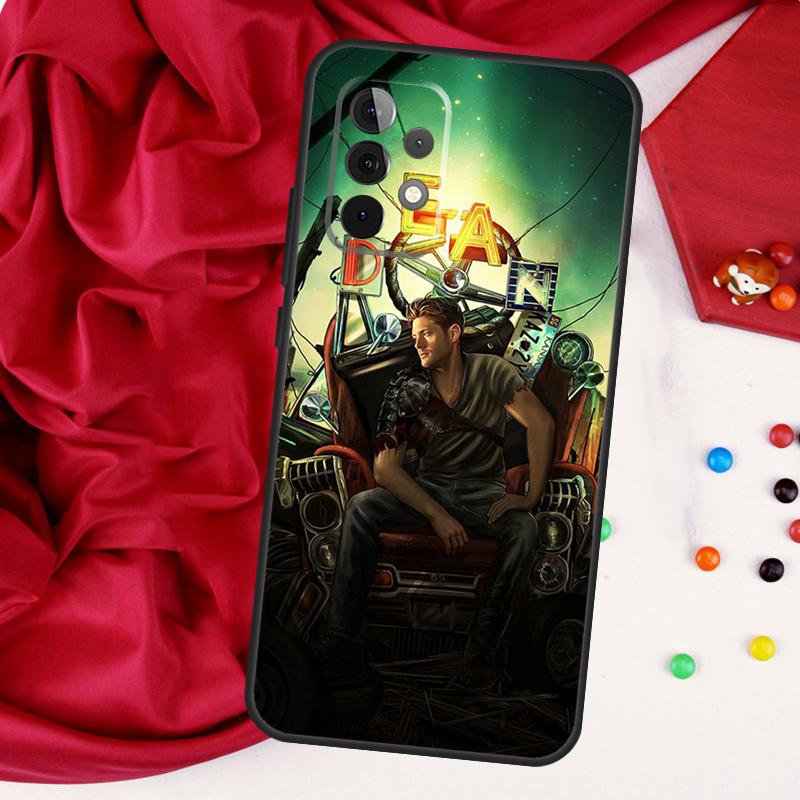 Чехол для телефона Samsung Galaxy A54 A34 A14 A52 A72 A13 A33 A53 A73 A51 A71 A12 A22 A32 с изображением из сериала Сверхъестественное