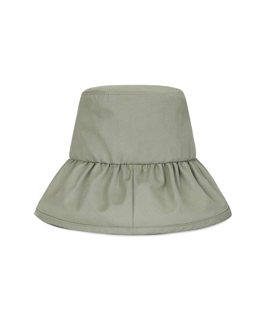 Шляпа-ведро с жатой тульей и металлической отделкой Khaki