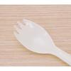 Yamato Bussan "Commercial Use" Business Prosperity Bag of 16cm Sporks, Pack of 100, Ivory