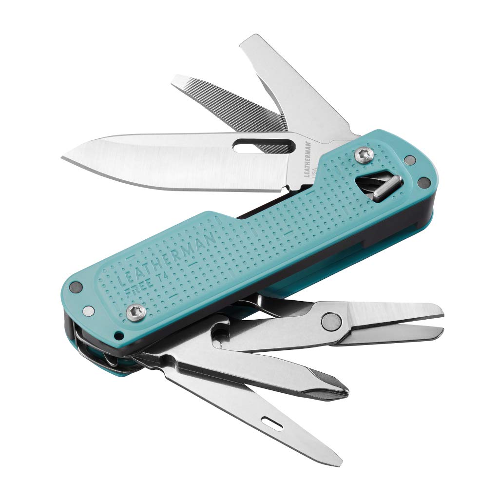 LEATHERMAN Multi Tool FREE T4 Японская гарантия 25 лет [Оригинальный продукт] [Арктика]