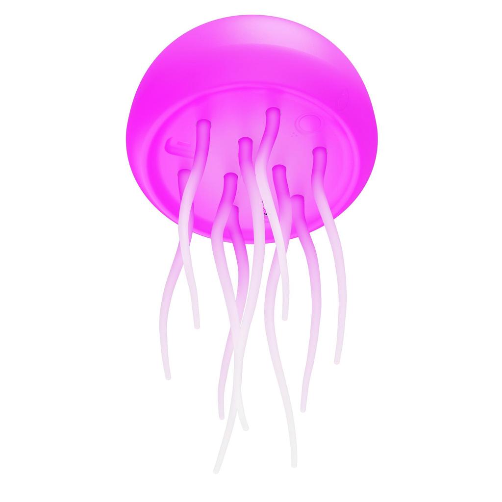 Smart Voice-Activated Jellyfish Light with Dynamic Tentacle Movement and Full-Color Gradient for Atmosphere