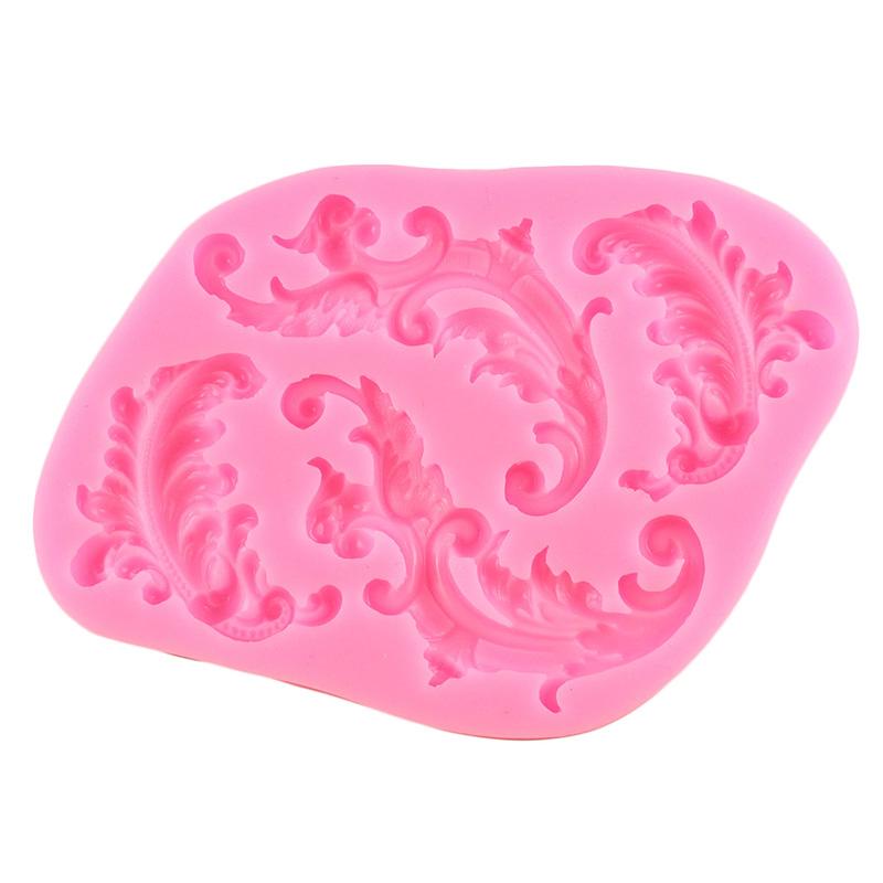 European Relief Silicone Molds Cake Border Fondant Mold Cake Decorating Tools Chocolate Cupcake Topper Candy Polymer Clay Moulds