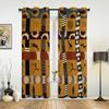 Африканская женщина Жираф Слон Силуэты Шторы для Спальни Гостиной Драпировки Кухня Детская Комната Оконная Штора Домашний Декор