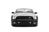 Jada Toys Big Time Muscle 2008 Ford Shelby Литой автомобиль Игрушки для детей и взрослых 124 GT-500KR (Black / Silver)