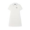 Original Solid Color Casual Comfortable Versatile Polo Collar Short Sleeve Dress Women Dresses Cloud-White F51W529316F-WT