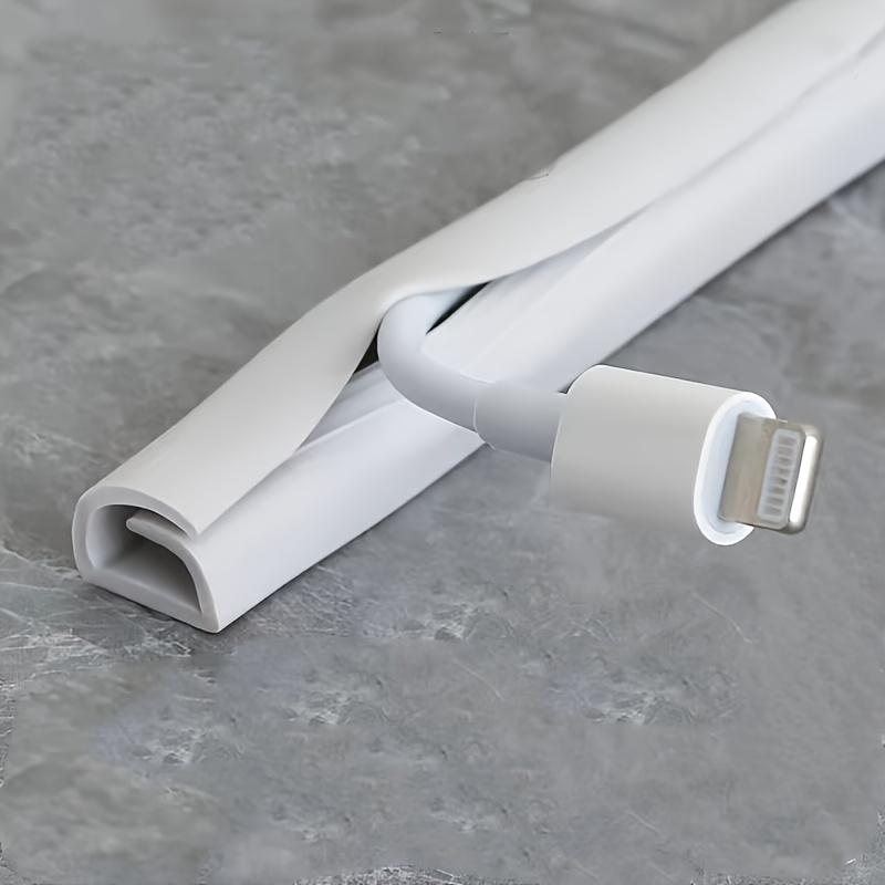 Flexible Cord Management Tray, 1M No-Drill Mount Duct, Practical Organizer for Desktop & Wall Cables