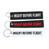 Car Key Ring Key Fobs Insert Before Flight Keychain Jewelry Luggage Key Tag