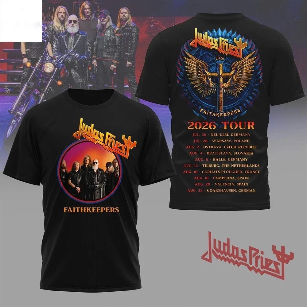 Judas Priest 2026 Тур Faithkeepers Унисекс Футболка