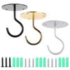 Metal Plant Bracket Ceiling Hooks for Hanging Plants Hanging Basket Hooks Wall Mount Hangers