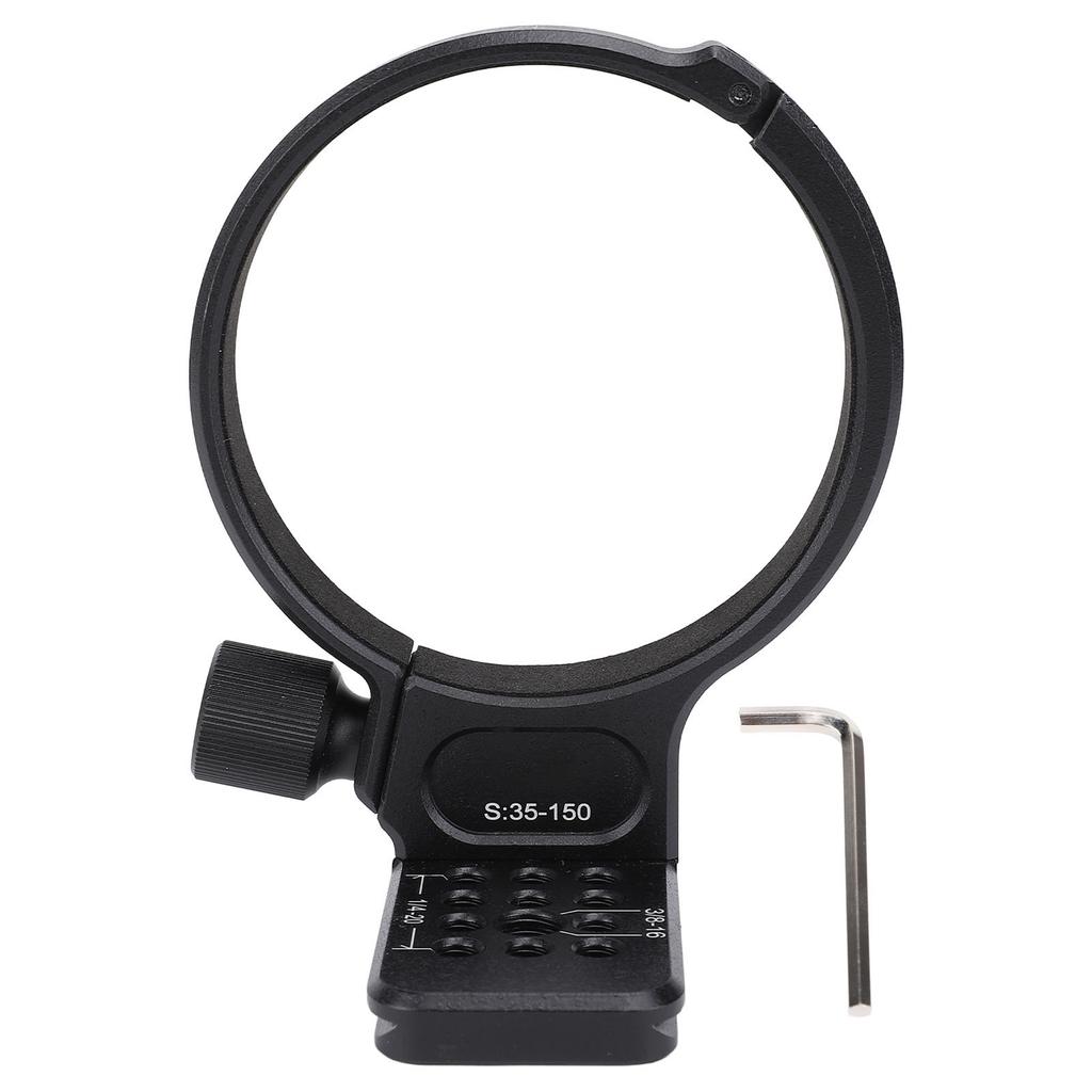 Tripod Mount Ring with Quick Release Plate 14 38 Inch Screw Hole Aluminum Alloy Tripod Mount
