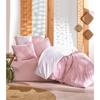 Bedding Set - 1 Duvet Cover 220 X 240 Cm + 2 Pillowcases 60 X 60 Cm - 100% Reinforced Cotton - Pink