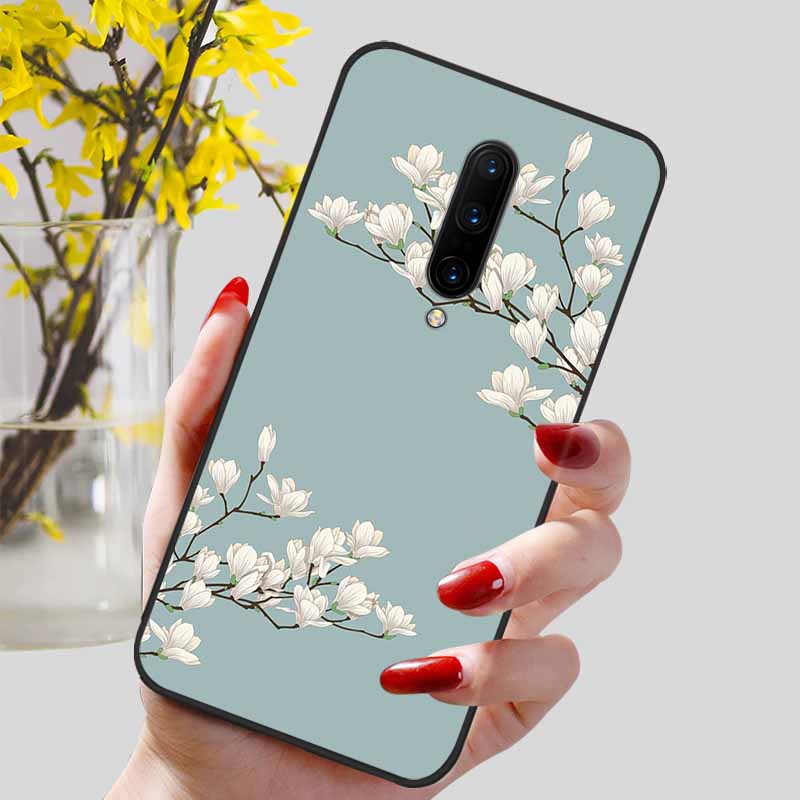Phone Cover For Oneplus 7 Pro Case Lovely Printed TPU Silicon Soft Capa On for One Plus 7 7T Pro Oneplus7 7Pro Protection Covers