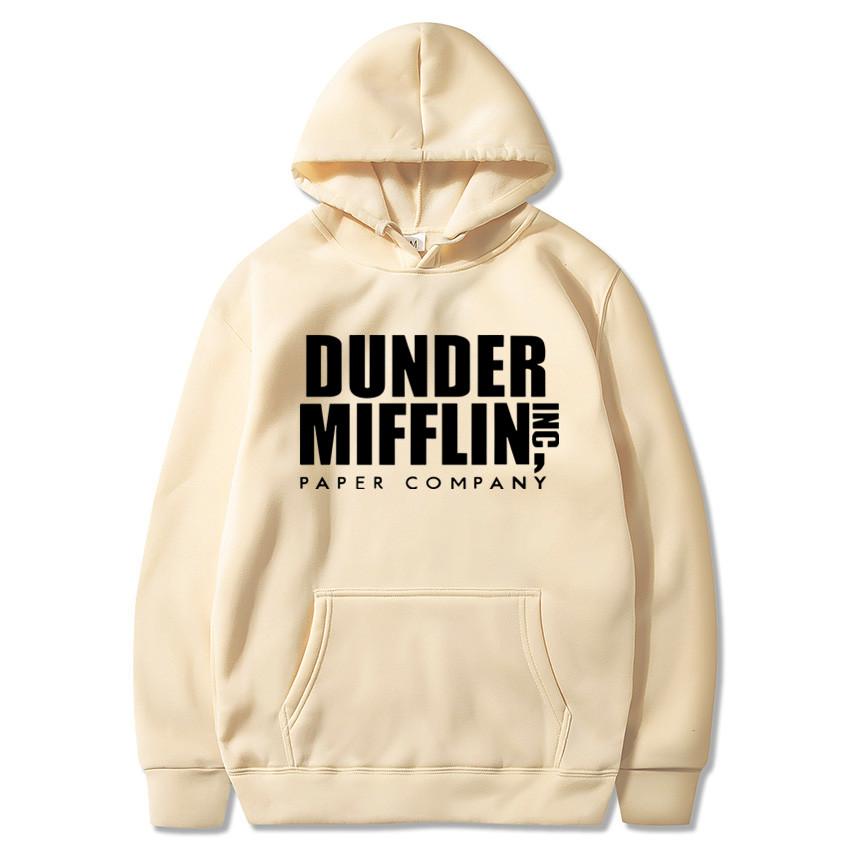 Толстовка с капюшоном Office Dunder Mufflin INC Dwight Schrute, женская толстовка с капюшоном, повседневный свитер с капюшоном