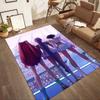 Anime Characters Collage Square rugs are a great choice for living rooms, bedrooms, home décor, and as gifts.