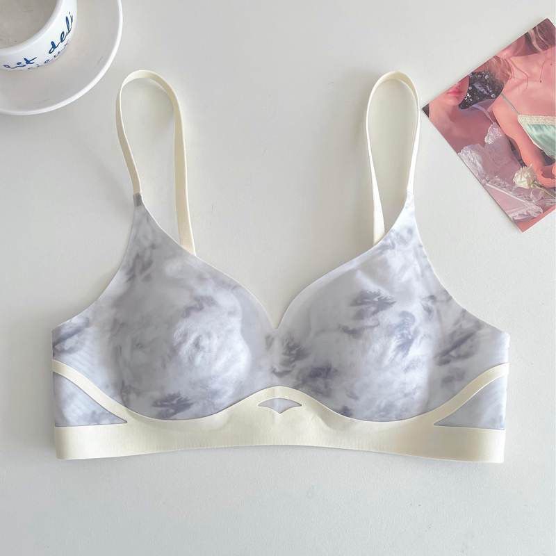 Девушки Тай-дай Бюстгальтеры Пуш-ап Простые Принтованные Женские Бюстгальтеры Женское Белье Без спинки Беспроводные Модные Бюстгальтеры Для Леди Девушек Подарки для подруги