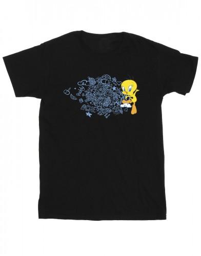 Looney Tunes Мужская футболка ACME Doodles Tweety