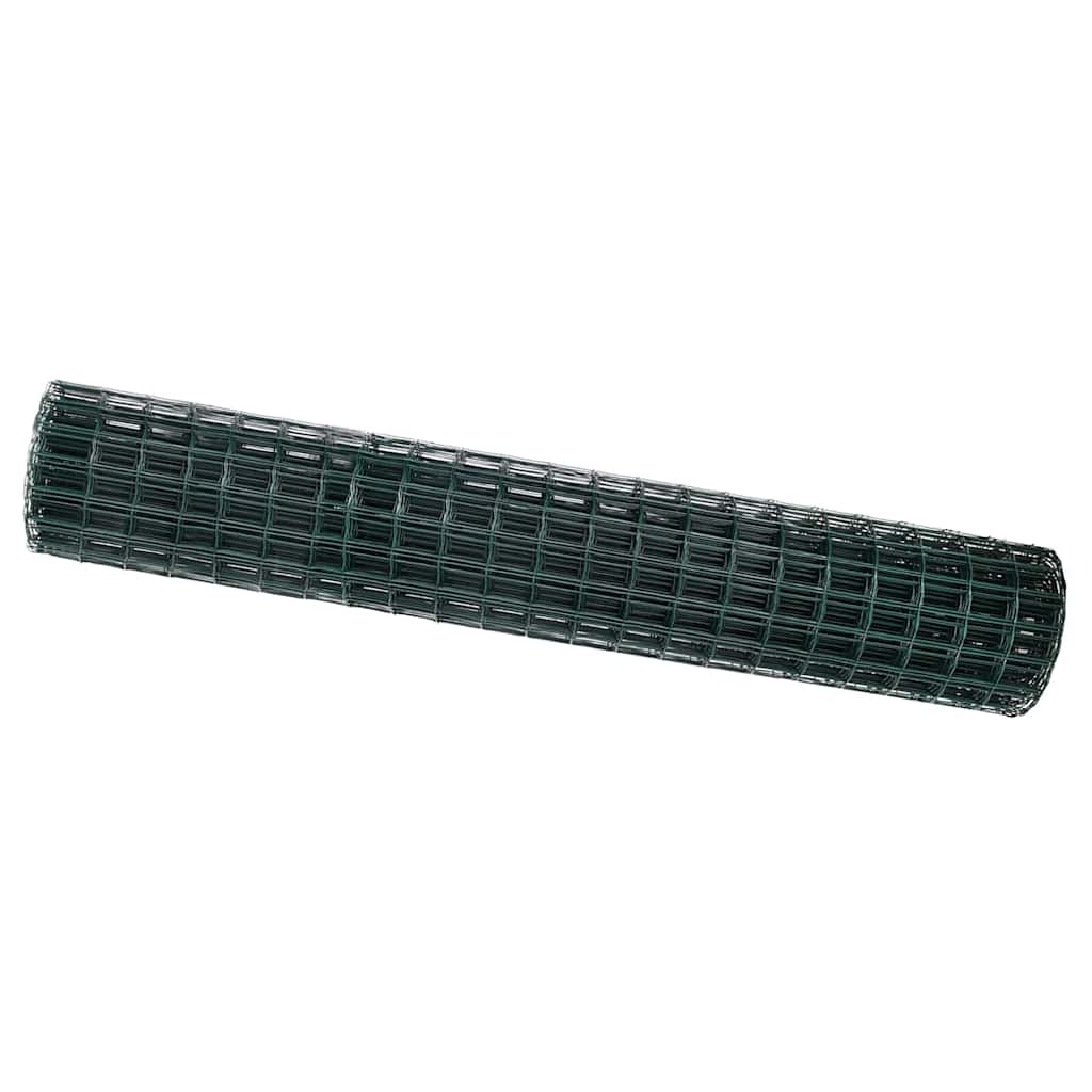 Euro Fence Green 1.5 x 10 m PVC Coated Iron