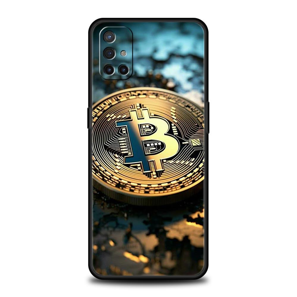Роскошный чехол-бампер Bitcoin B для OnePlus 13 12 11 10 9 8 7T Pro 13R 12R 10R 9RT 8T Nord N200 N30 2T CE 2 3 5G Lite Мягкая крышка
