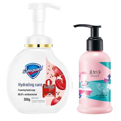Набор: Пенка для мытья рук Safeguard Pomegranate с увлажняющим кремом для рук