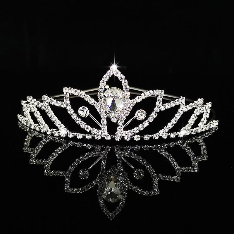Модная хрустальная корона, свадебный головной убор, детская корона, аксессуары для волос, аксессуары для свадебного платья