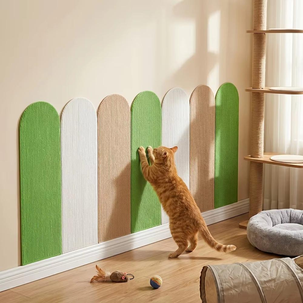 No Shedding Cat Scratching Board Wear-Resistant Cat Scratcher Mat Sofa Wall Furniture Protector
