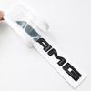 IXEA6 3D Black C63S Logo Letters V8 BITURBO Badge Car Rear Star Sticker Trunk AMG Emblem For Mercedes Benz AMG W205 C205 Accessories