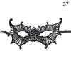 1PC Halloween Lace Eye Mask Women Party Masks Black Hollow Carnival Mask Masquerade