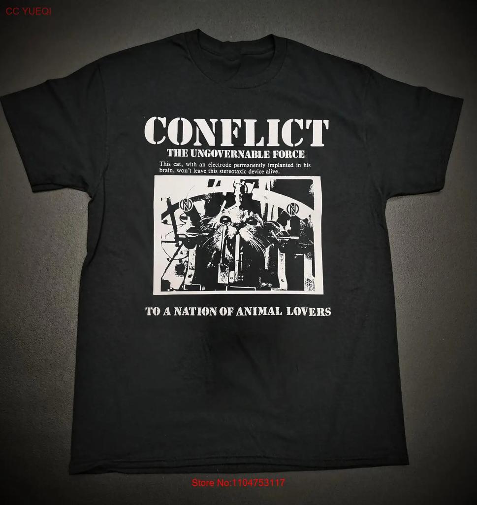 Conflict Ungovernable Force Album Cat Band Gif For Fan S To 5xl T Shirt S6142 Vintage Graphic Casual