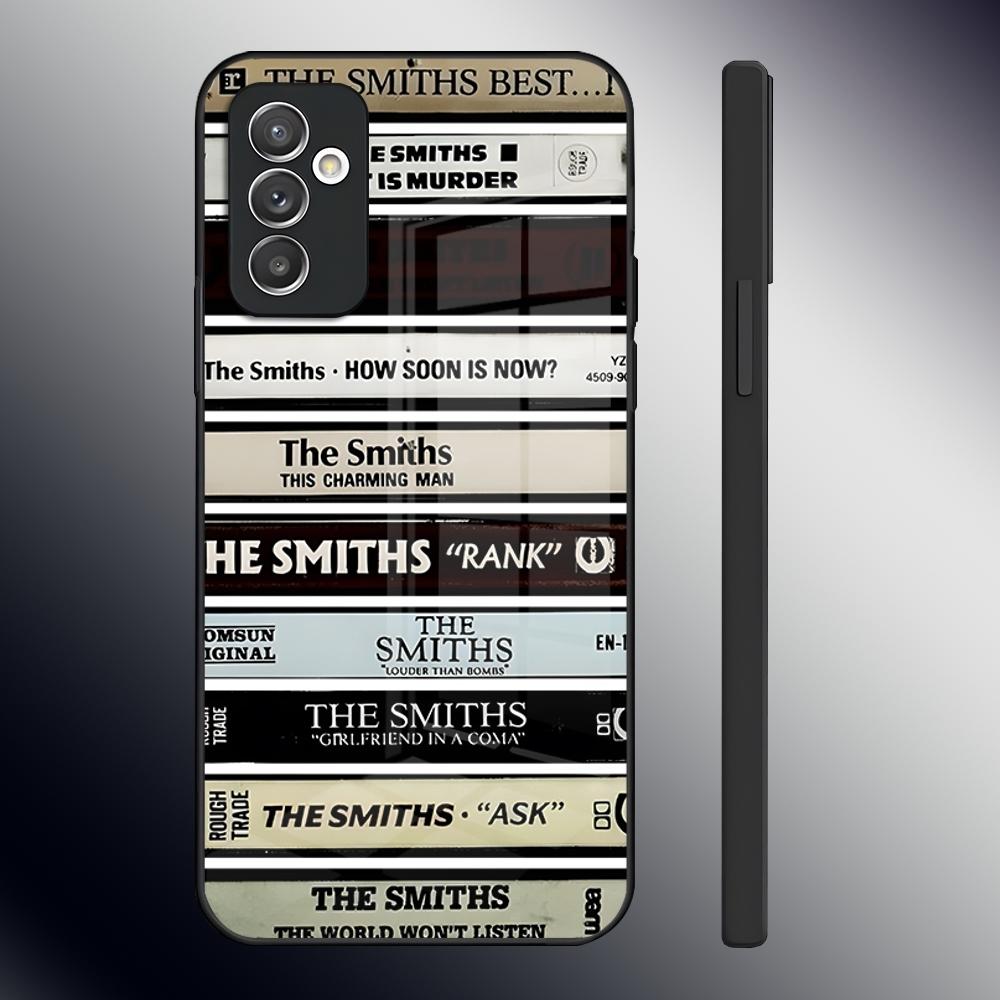 Чехол для телефона The Smiths для Samsung S24 Ultra S22 S23 S25 S20 Fe S21 Plus A16 A54 A34 A53 Стеклянная крышка
