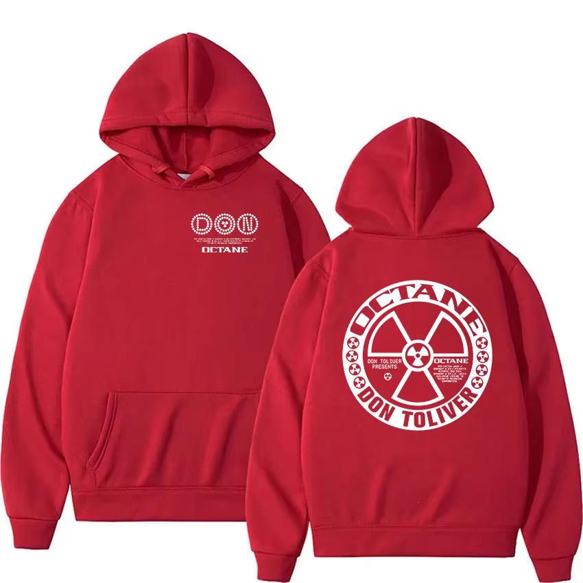 Hot Sale Don Toliver Octane Tour 2026 Print Hoodie Y2K Men Women Gothic Cotton Oversized Pullover Sweatshirt Loose Cozy and Versatile